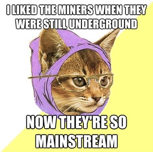 Hipster Kitty