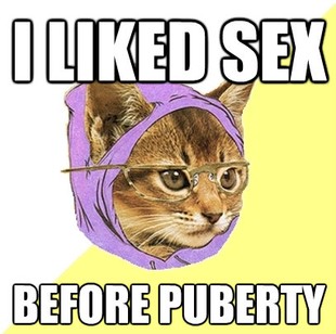 Hipster Kitty