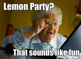 Grandma finds the Internet
