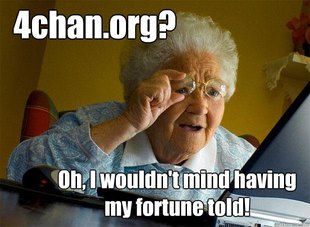 Grandma finds the Internet