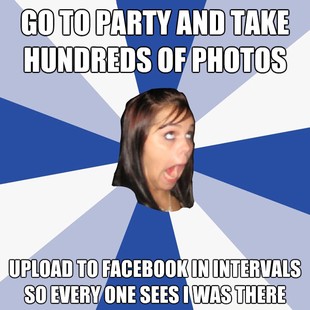 Annoying Facebook Girl