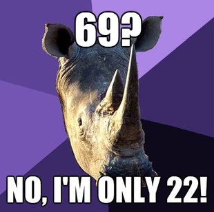 Sexually Oblivious Rhino