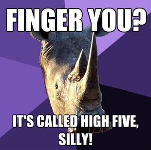 Sexually Oblivious Rhino