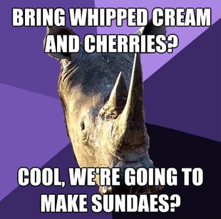Sexually Oblivious Rhino