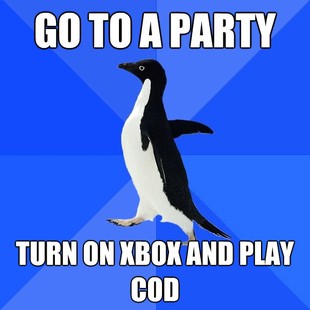 Socially Awkward Penguin
