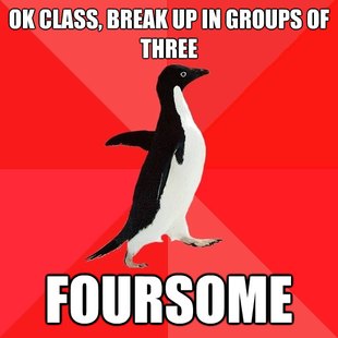 Socially Awesome Penguin