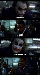 Joker with Black guy