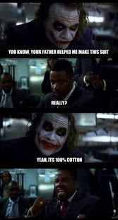 Joker with Black guy