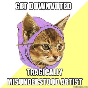 Hipster Kitty