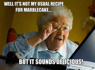 Grandma finds the Internet