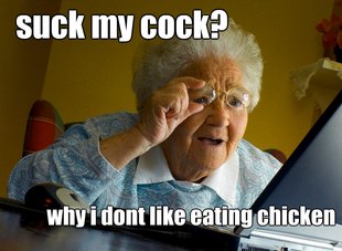 Grandma finds the Internet