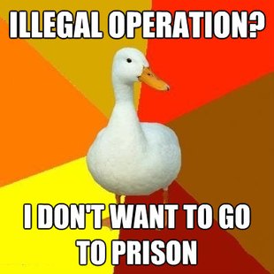 Tech Impaired Duck