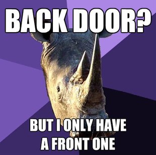 Sexually Oblivious Rhino