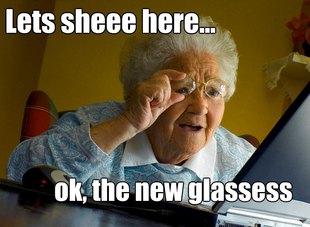 Grandma finds the Internet