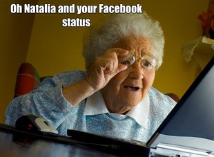 Grandma finds the Internet