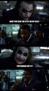 Joker with Black guy