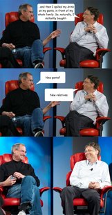 Steve Jobs vs Bill Gates