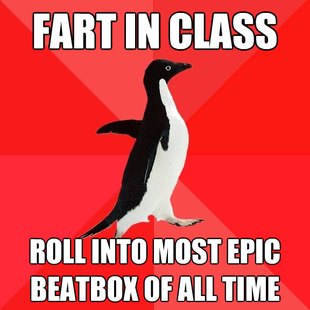 Socially Awesome Penguin