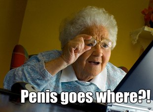 Grandma finds the Internet