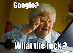 Grandma finds the Internet
