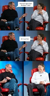 Steve Jobs vs Bill Gates