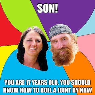 Overly Permissive Hippie Parents