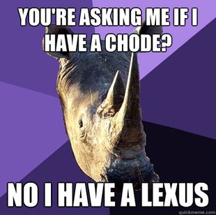 Sexually Oblivious Rhino