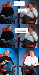 Steve Jobs vs Bill Gates