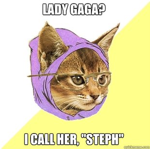 Hipster Kitty