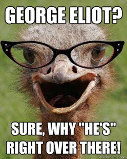 Judgmental Bookseller Ostrich