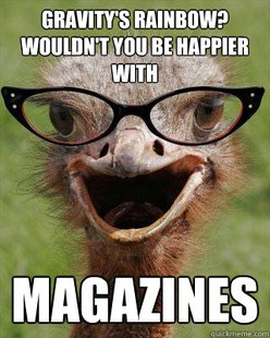 Judgmental Bookseller Ostrich