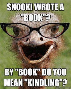 Judgmental Bookseller Ostrich