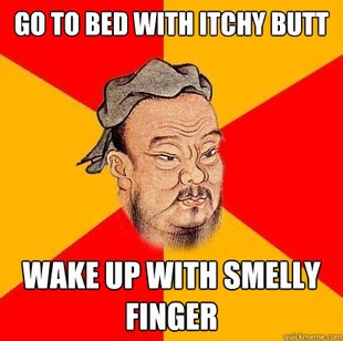 Confucius says