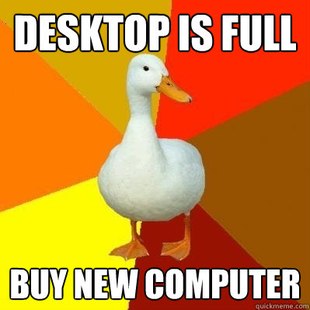 Tech Impaired Duck