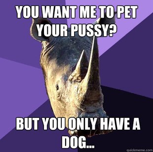 Sexually Oblivious Rhino