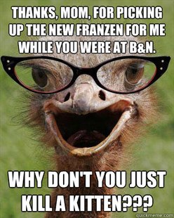 Judgmental Bookseller Ostrich