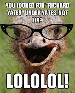 Judgmental Bookseller Ostrich