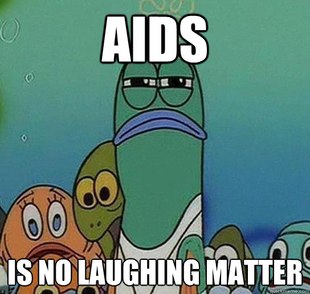 Serious fish SpongeBob