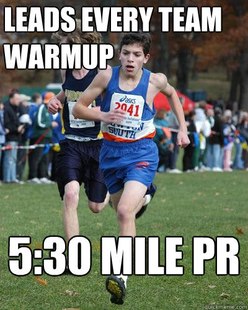 Typical runner