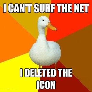 Tech Impaired Duck