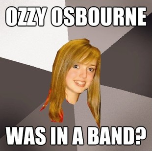 Musically Oblivious 8th Grader