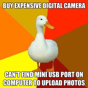 Tech Impaired Duck