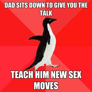 Socially Awesome Penguin
