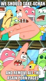 Push it somewhere else Patrick