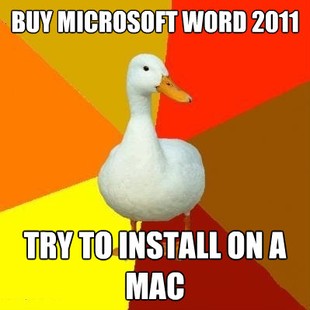 Tech Impaired Duck