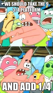 Push it somewhere else Patrick