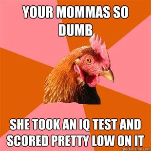 Anti-Joke Chicken