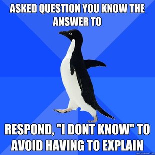 Socially Awkward Penguin