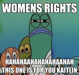 Serious fish SpongeBob