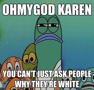 Serious fish SpongeBob